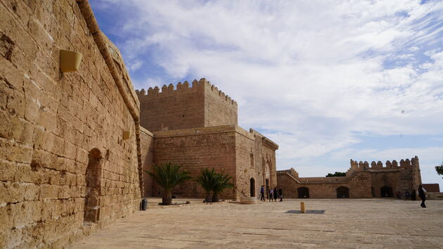 Grote pleinen in het Alcazaba of Almeria