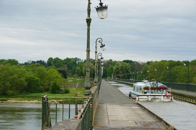 Het aquaduct van Briare op z`n mooist