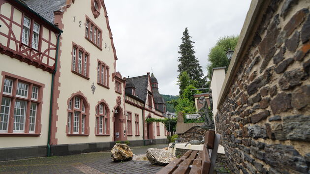 Fraaie klassieke architectuur in Traben Trarbach