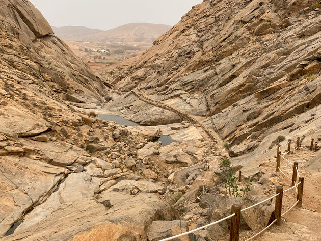 Op zoek bij Barranco de las Pen\u0303itas naar Arco de las Pen\u0303ita