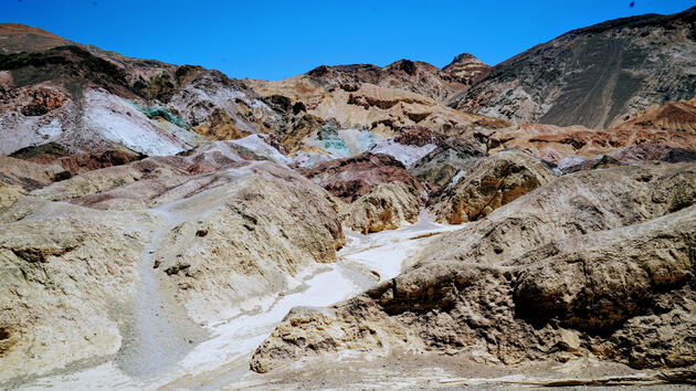 Het bizarre Artist Pallette in Death Valley