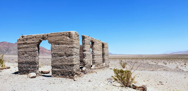 Ashford Mill Ruines Death Valley