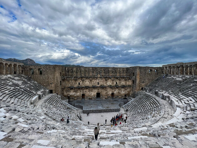 Aspendos, het beste bewaarde Romeinse theater