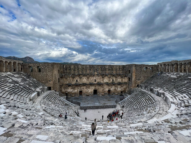Aspendos, het beste bewaarde Romeinse theater
