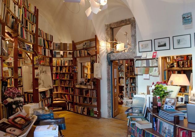 Atlantis Books in Oia op Santorini