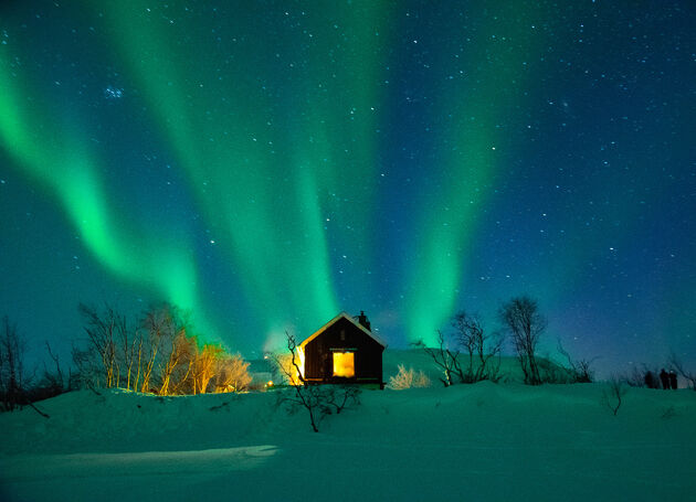 Aurora Sky Station in Abikso, ZwedenFoto: davide - Adobe