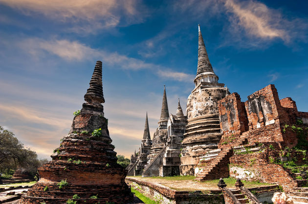 Wat Phra Sri Sanphet tempel in Ayutthaya\u00a9 PerfectLazybones - Fotolia