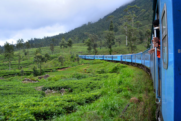 Een legendarische treinreis door Sri Lanka