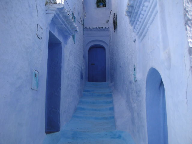 Schitterend blauw Chefchaouen