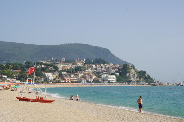 De prachtige baai van Numana