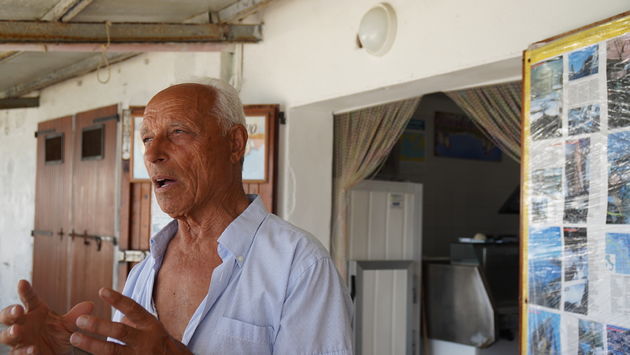 Sandro, de 80-jarige mosselvisser