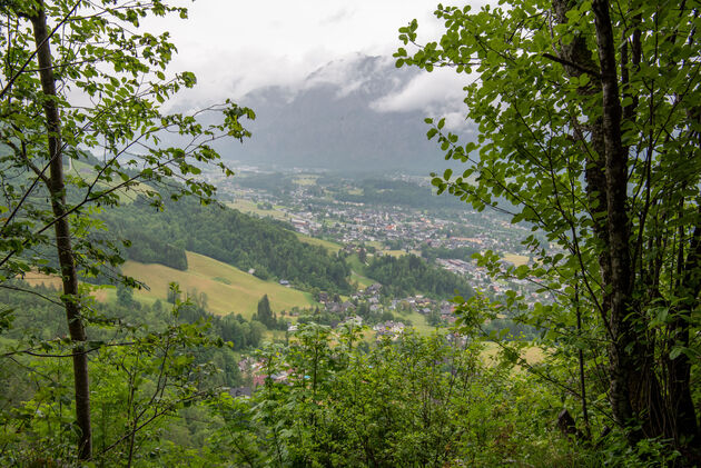 Uitzicht op Bad Goisern am Hallst\u00e4ttersee