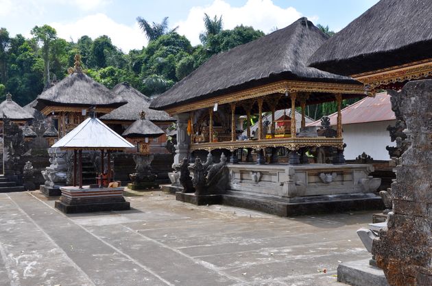 Prachtige tempel in Ubud
