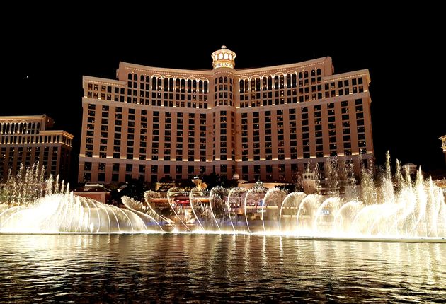 De fonteinen van het Bellagio Hotel