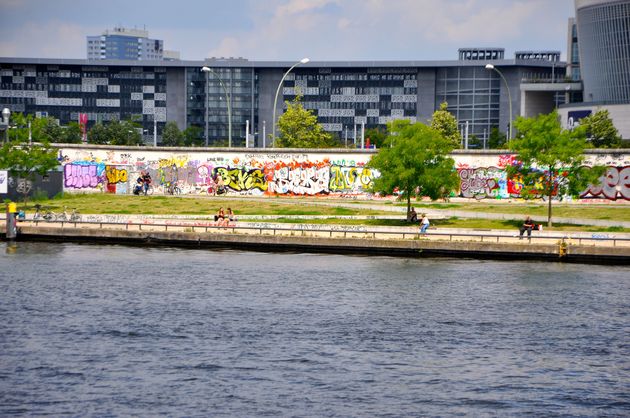 Een van de langste resten van de Berlijnse Muur