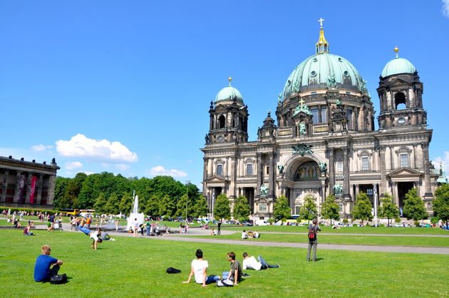 Chillen in een van de parken is een must do: zoals hier in de Lustgarten