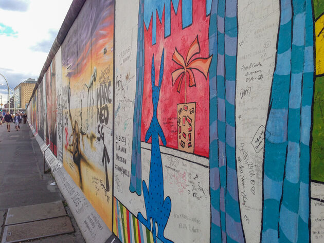 Wandel langs de Berlijnse Muur