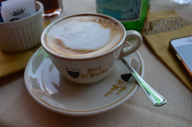 De beste cappuccino van Siena