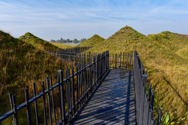 Wandel over het dak van dit bijzondere natuurmuseum