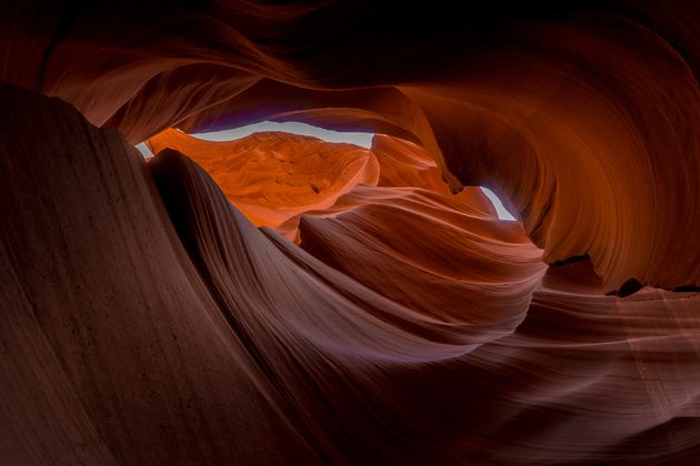 De bijzondere rotsen van Antelope Canyon