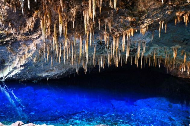 Blue Lake Cave. Foto credits: yyinbrazil.wordpress.com.