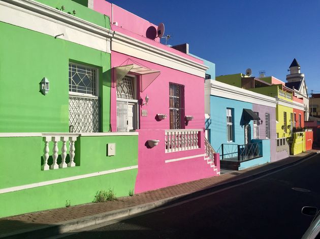 De kleurrijke huisjes van Bo-Kaap