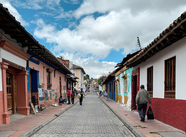 De historische straatjes van La Candelaria