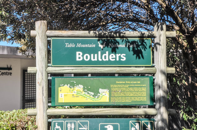 Boulders Beach is onderdeel van Table Mountain National Park
