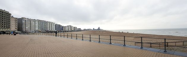 De boulevard van Oostende