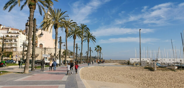 Sitges heeft een van de mooiste boulevards van heel Spanje