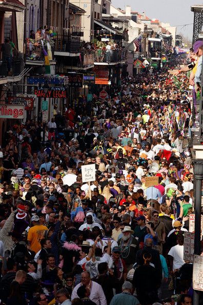 7. Bourbon Street in New Orleans.