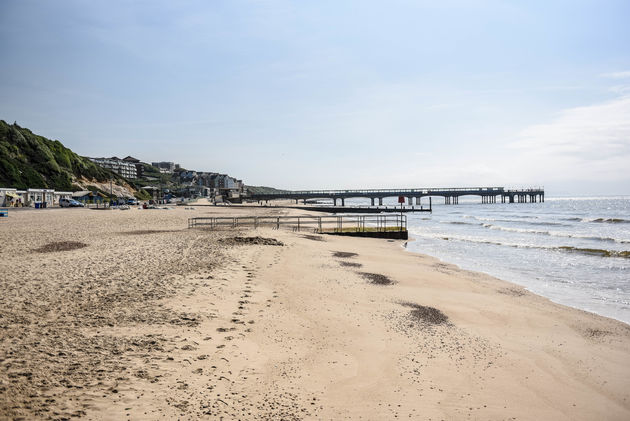 Bournemouth Beach: uitgeroepen tot het vijfde mooiste strand van Europa