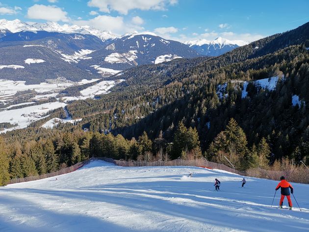 Brede pistes in Kronplatz