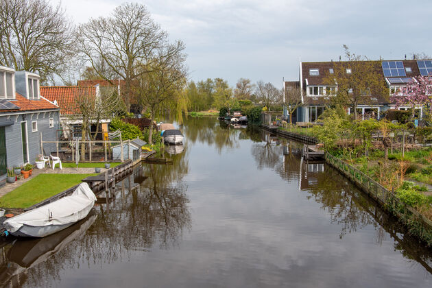 Mooi wonen aan het water in Broek in Waterland