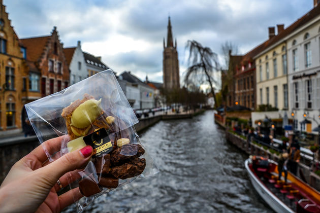 We zijn in Belgi\u00eb dus natuurlijk gaan we niet naar huis zonder Belgische chocolade!