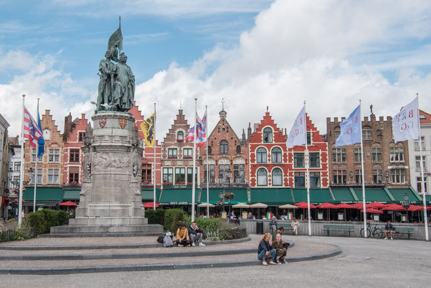 De Markt van Brugge is de grote trekpleister