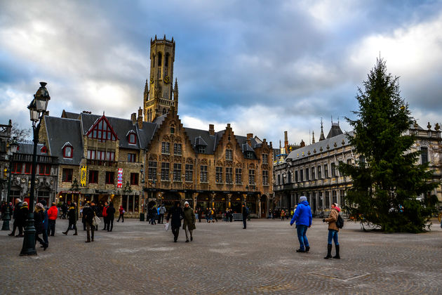 Tijdens de decembermaand is het gezellig druk in de stad