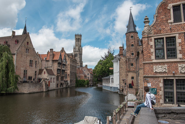 Aan het water vind je de mooiste plekjes van Brugge