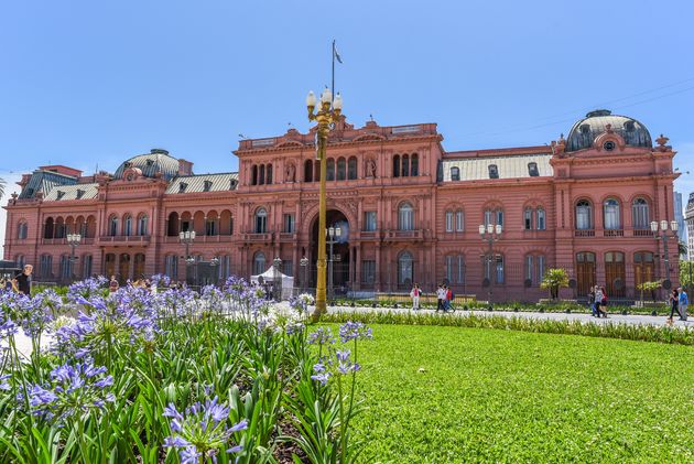 Casa Rosada is een van d\u00e9 bezienswaardigheden van Buenos Aires