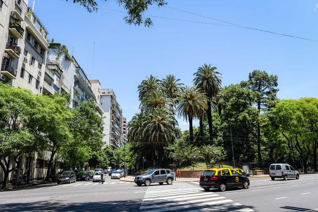 Al vanaf de eerste blik op de stad valt op hoe groen Buenos Aires is