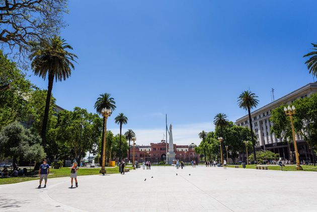 Plaza de Mayo is het mooiste plein van de stad