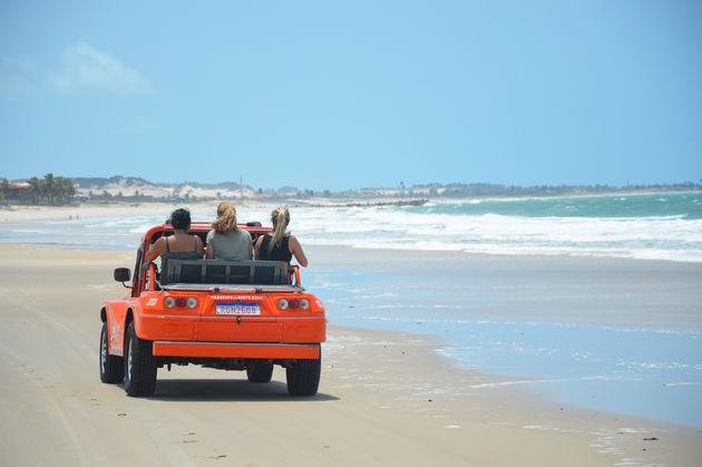 De buggytour brengt je langs diverse stops