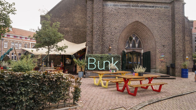 <i>Slapen in Bunk hotel Amsterdam in stadsdeel Noord</i>