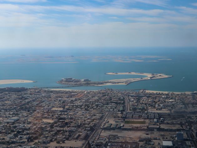 Uitzicht vanuit de Burj Khalifa