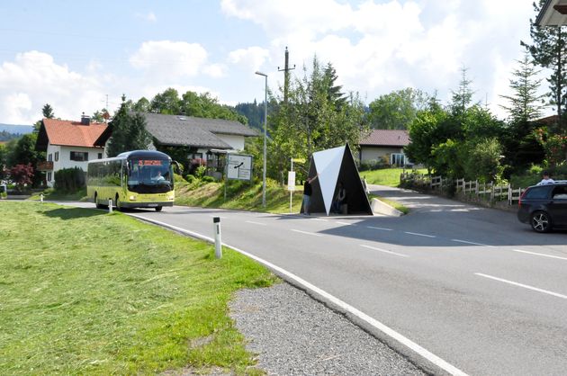 Met de bus door Krumbach