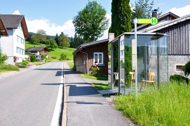 De Chileense architect ontwierp een bushalte met een huiskamergevoel