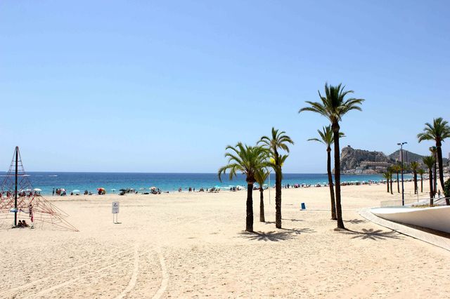 Playa de Poniente in Benidorm