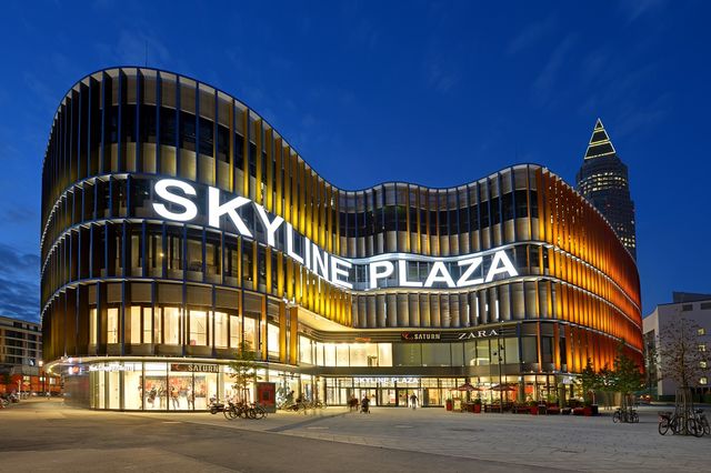 Winkelparadijs Skyline Plaza in Frankfurt am Mein