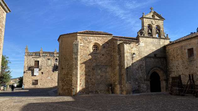 Het San Pablo klooster op het moment dat de zon langzaam uit de oude stad verdwijnt