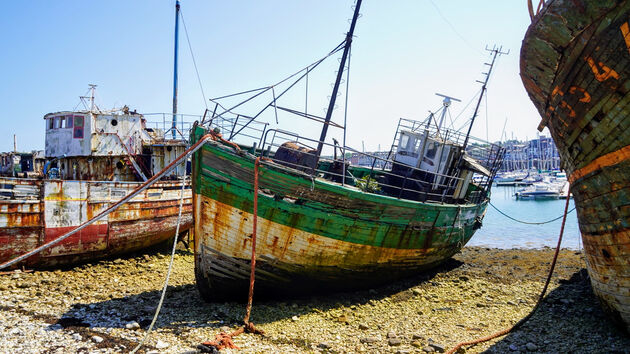 Scheepskerkhof bij Camaret sur Mer